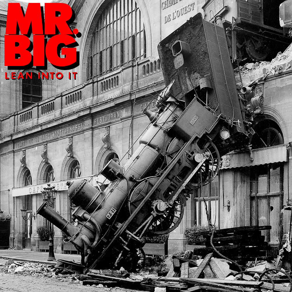 Mr. Big - Lean Into It 1991 Atlantic HOL DEL'OURST DE LOUESY MR