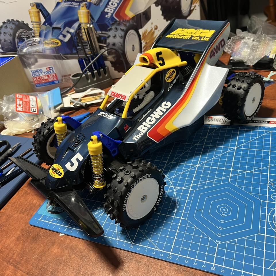 Tamiya Big Wig, my first RC car