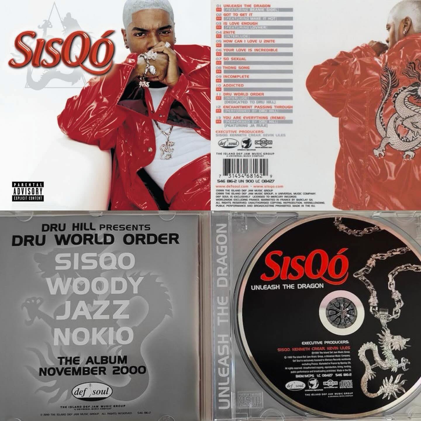 SisQó released his debut solo album 'Unleash The Dragon' 26 years