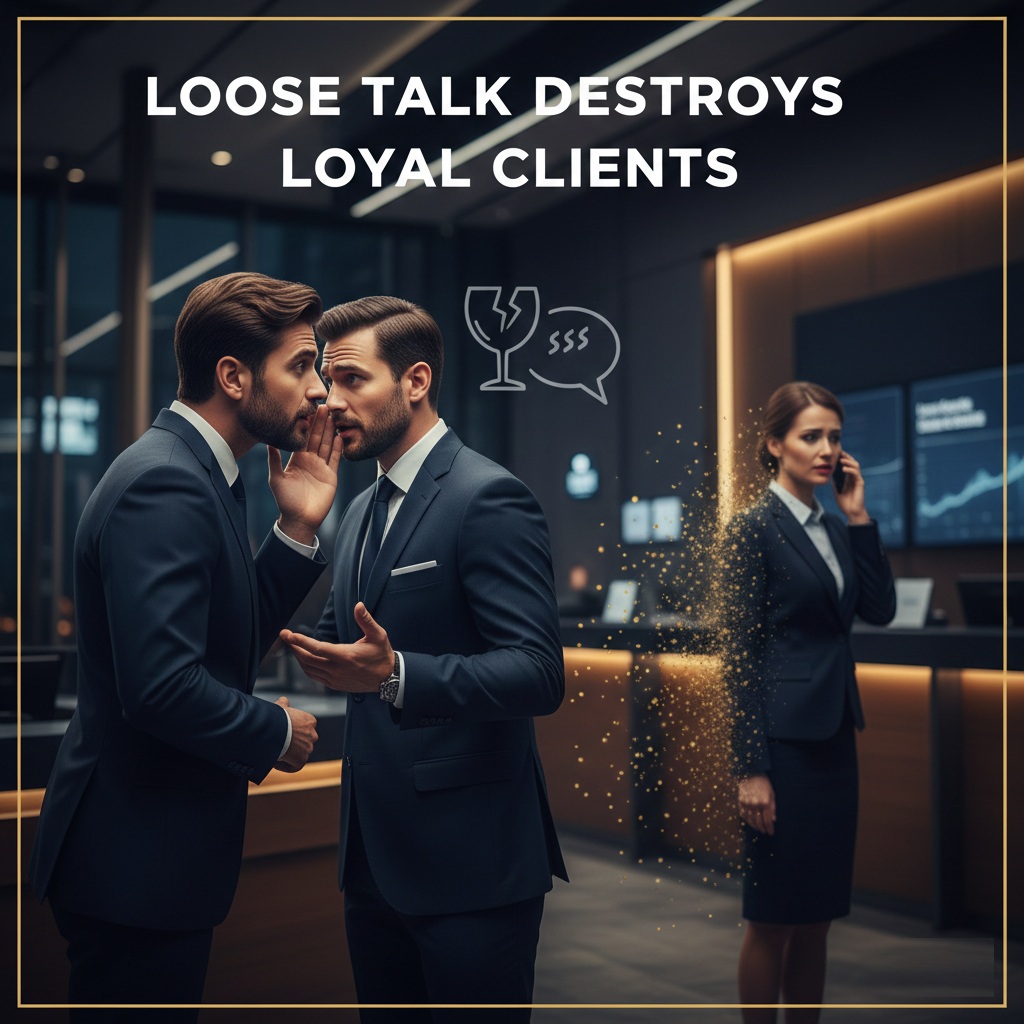 LOOSE TALK DESTROYS LOYAL CLIENTS... - Philip G. Joachims | Facebook