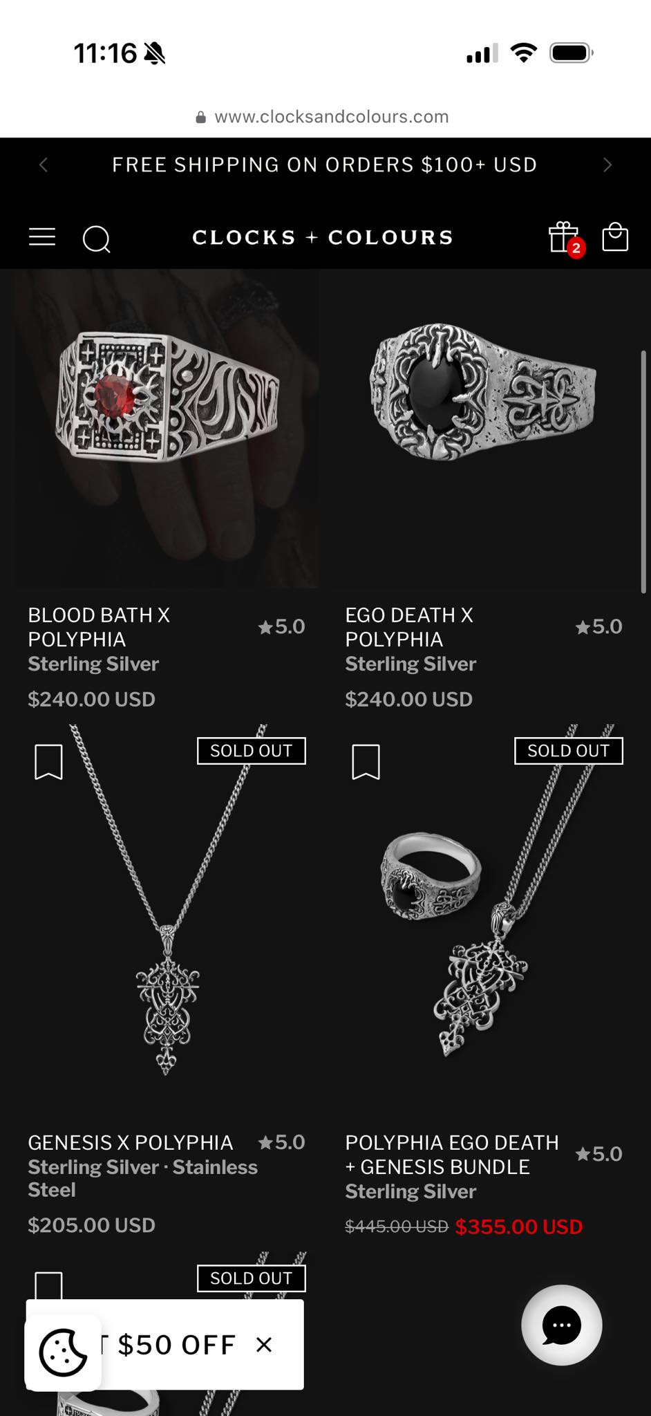 Polyphia jewelry prices are outrageous