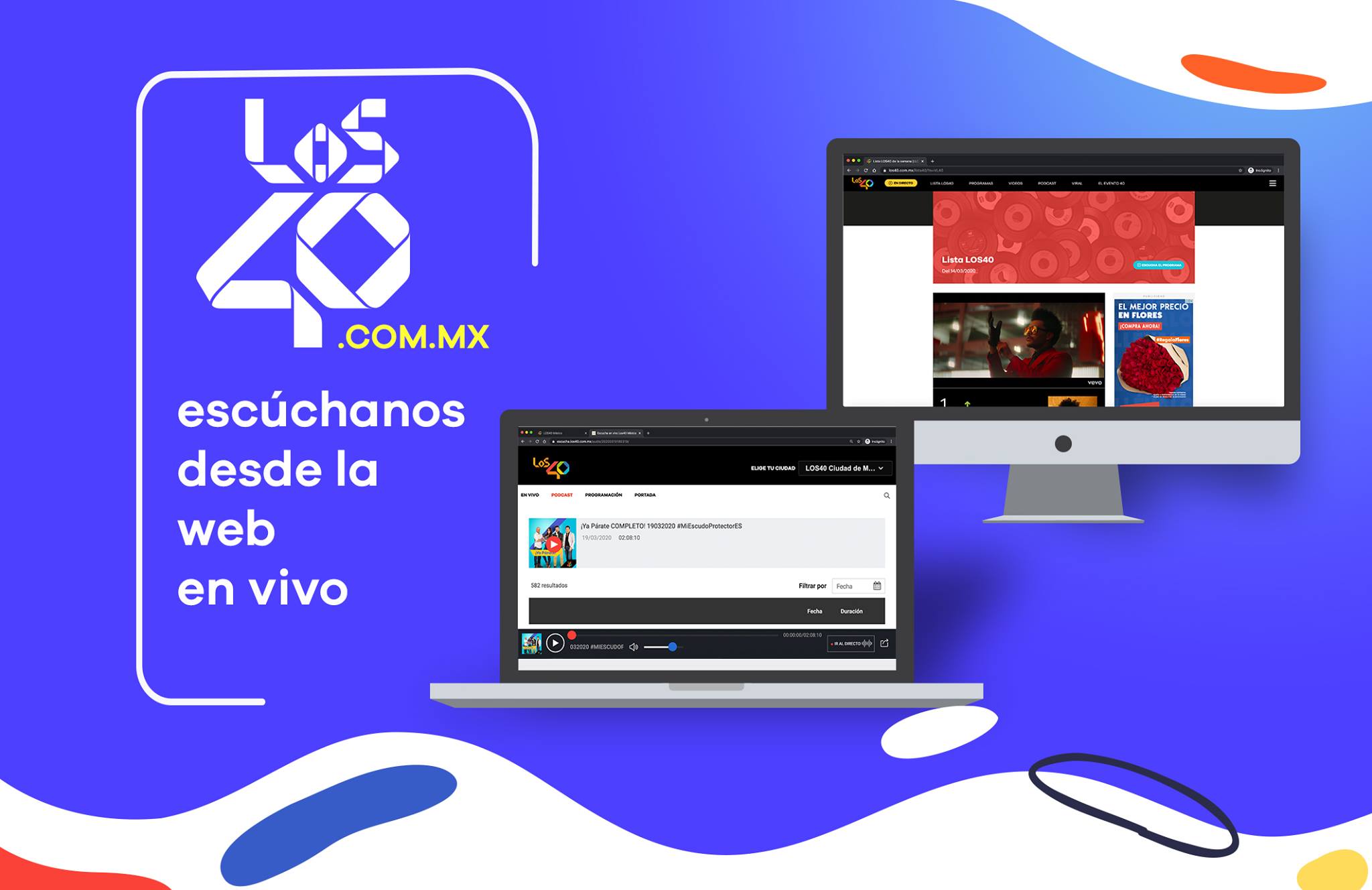 Los 40 México - ¡Escucha #LOS40 con #TodaLaActitud! Disfruta los ...