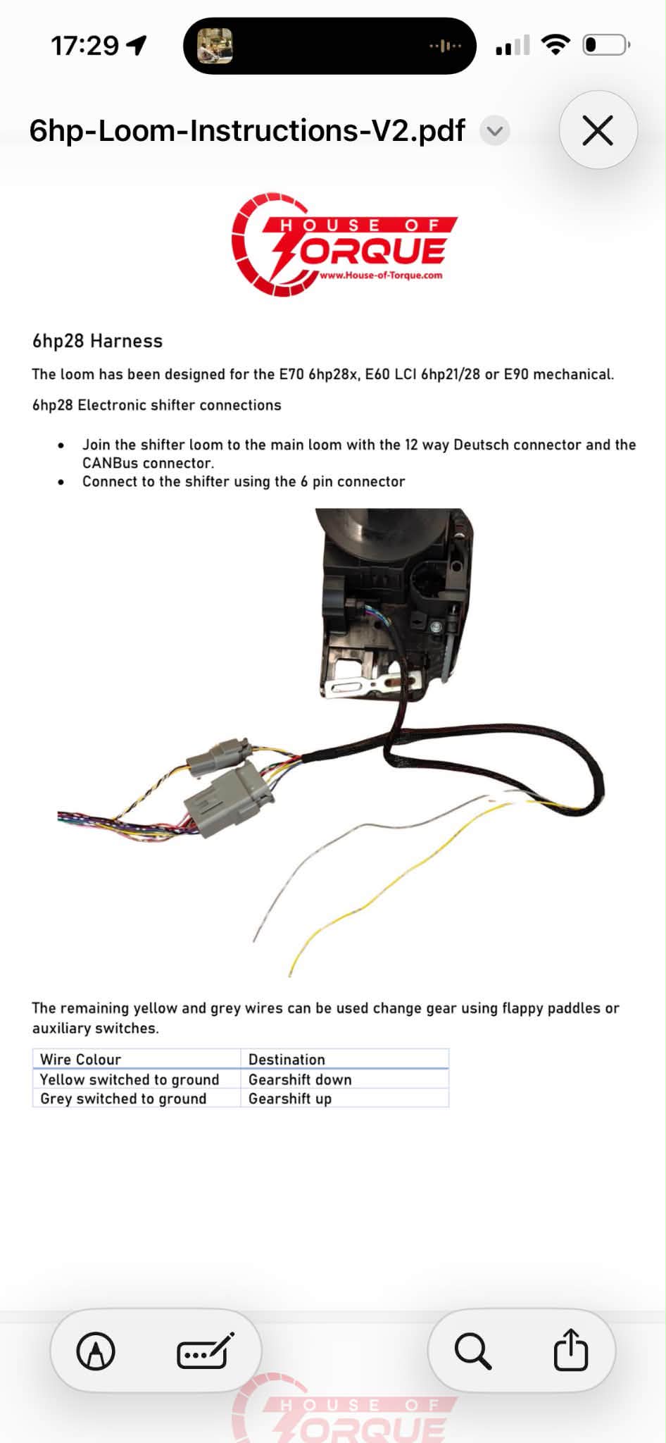 Any advice on swapping zf6hp28 for zf8hp70?