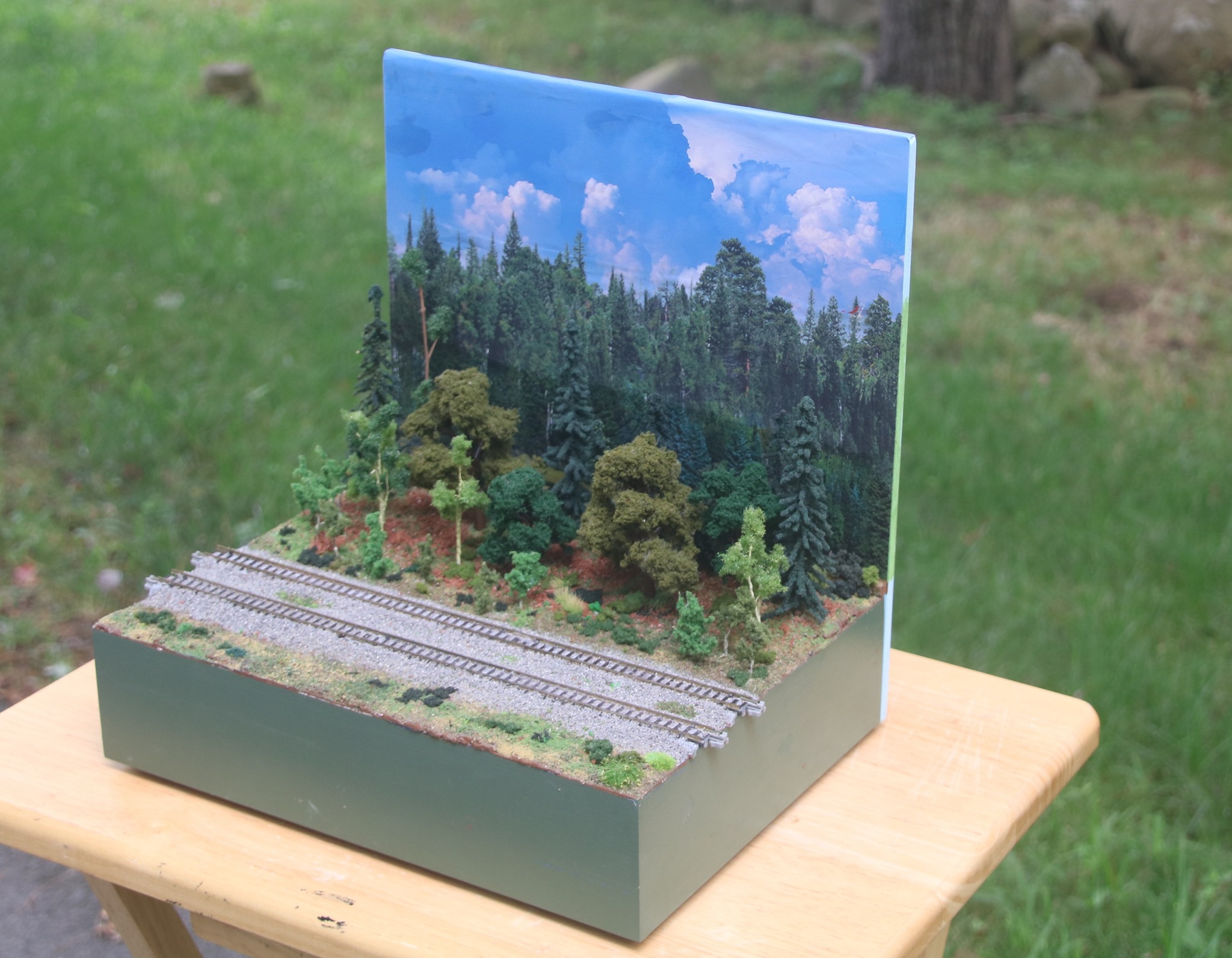 Creating Realistic Forest Scenes - Model Railroad Ballast