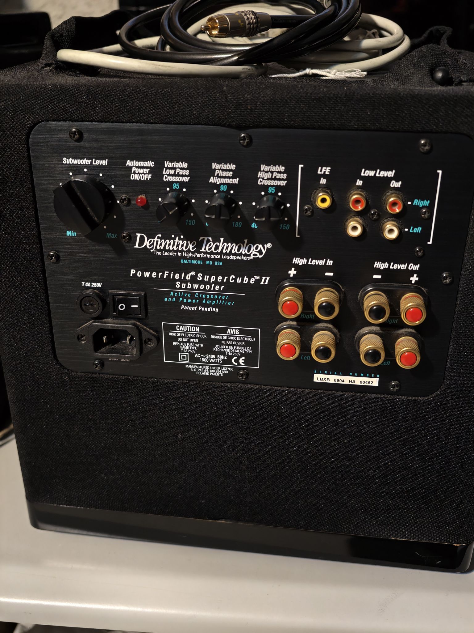SONY　STR -AN1000 Is it safe to use a passive subwoofer with an amplifier?