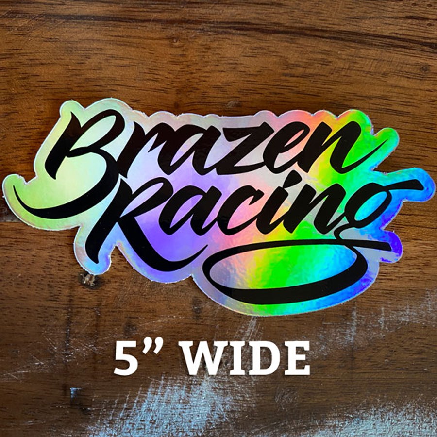 Brazen Racing - The very latest in Brazen Racing decal...
