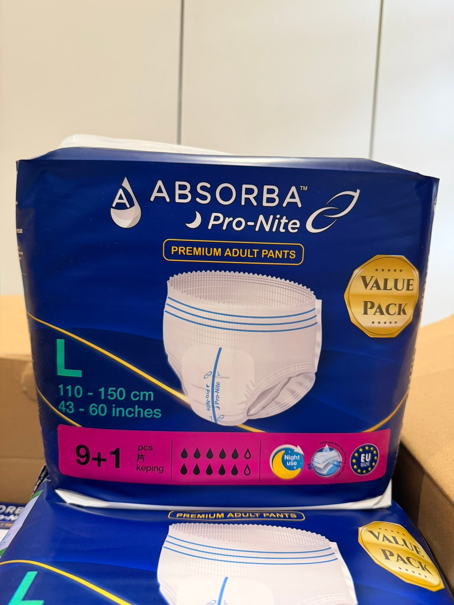 Hello, I have some adult diapers to let go. Bought wrong sizes and