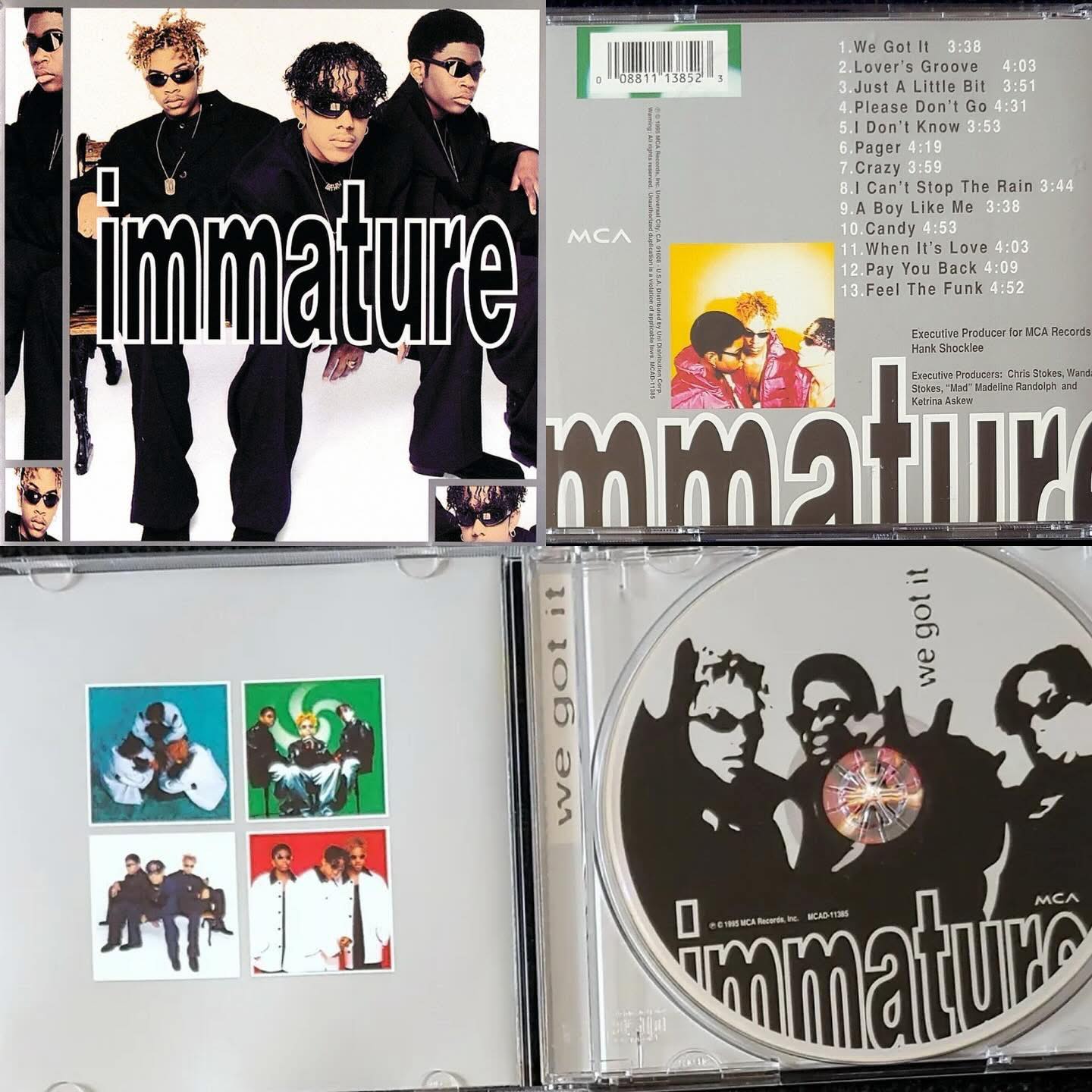 Immature's third studio album We Got It released on December 5, 1995