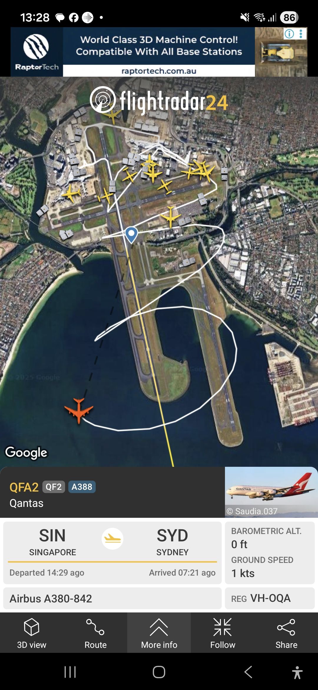 Quite the flight path .... 🤔 | Facebook