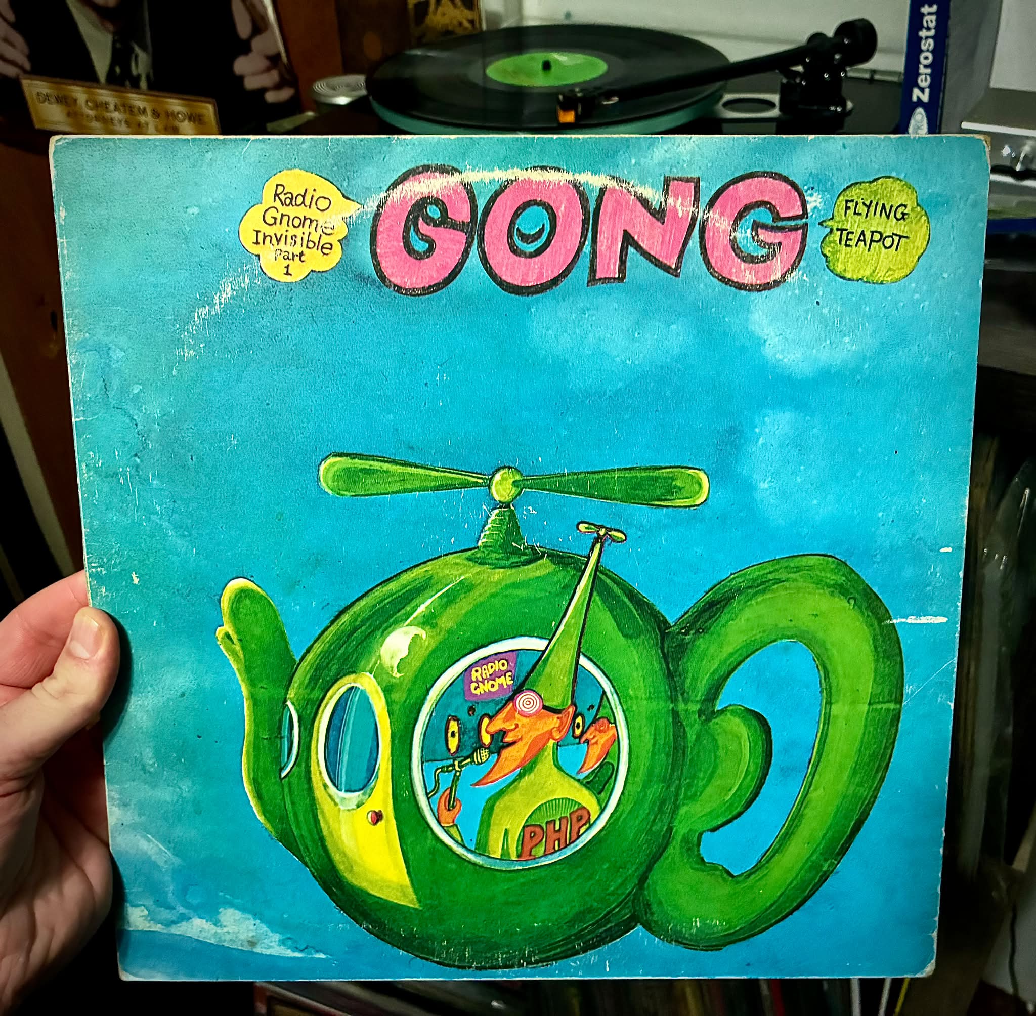 Released today in 1973, Gong - Flying Teapot: Radio Gnome