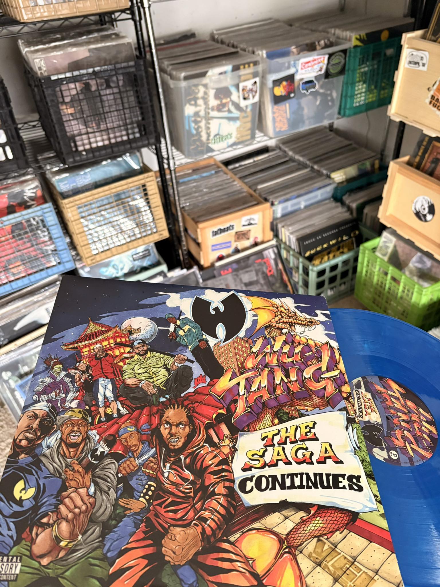 WU TANG-the saga continues 2LP ists 客 መለ HANS ED Р ТНЕ SAGA 