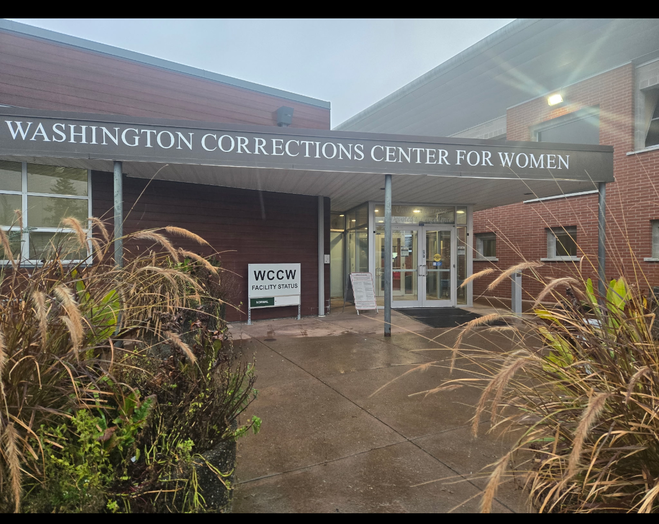 Dana - Yesterday, I went to the penitentiary. It was storming rain, and ...