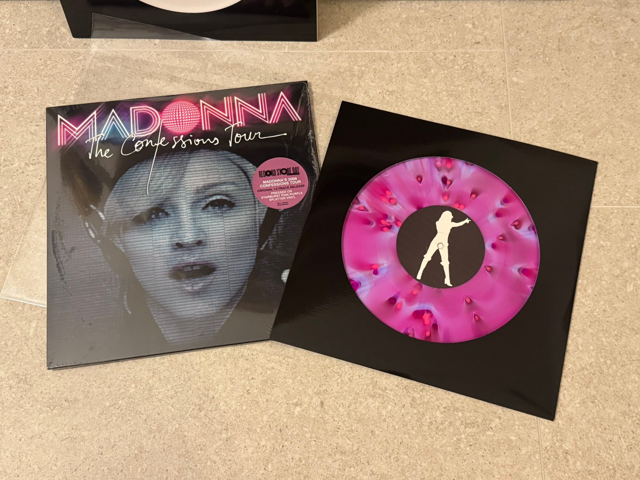 Madonna's The Confessions Tour will be released on Double Vinyl on