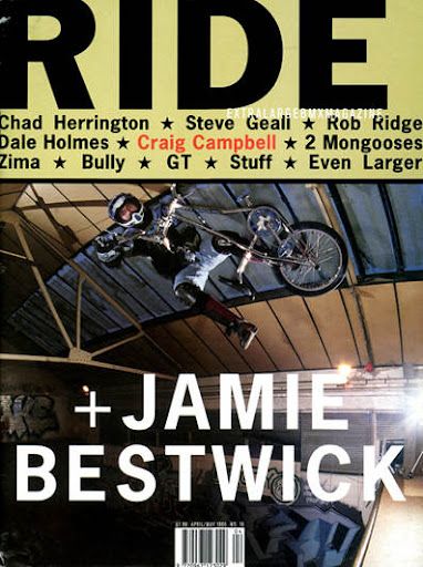 Vintage BMX magazines from 26 years ago