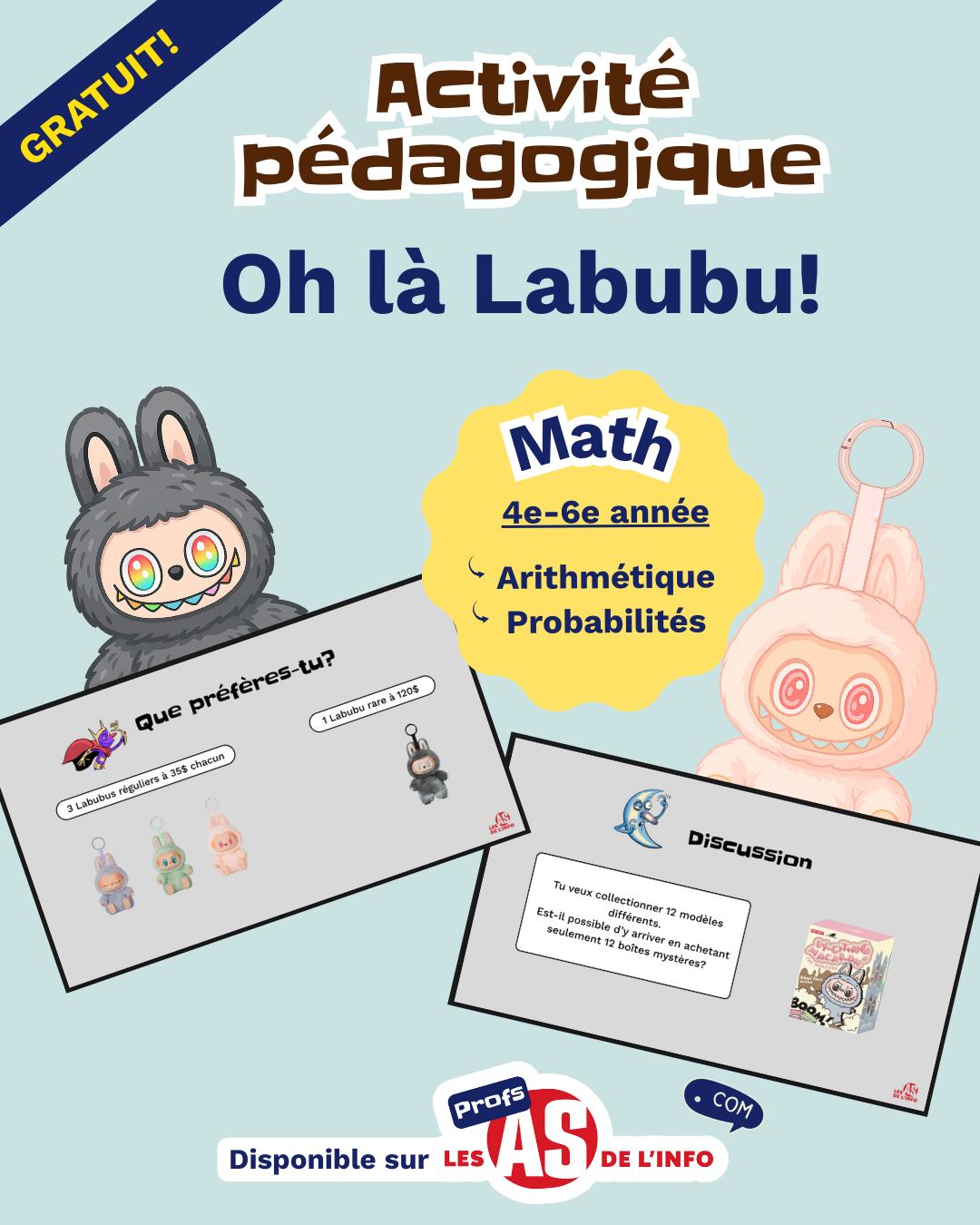 Les As de l'info (Communauté de profs) | Et si la mode des Labubu vous ...