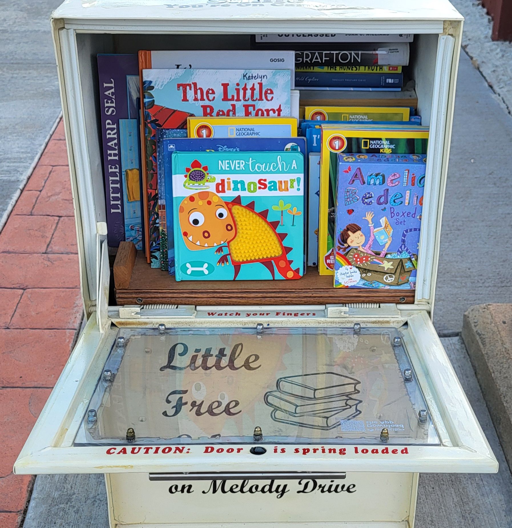 Thank you to the book fairy that left all of these amazing kids books.