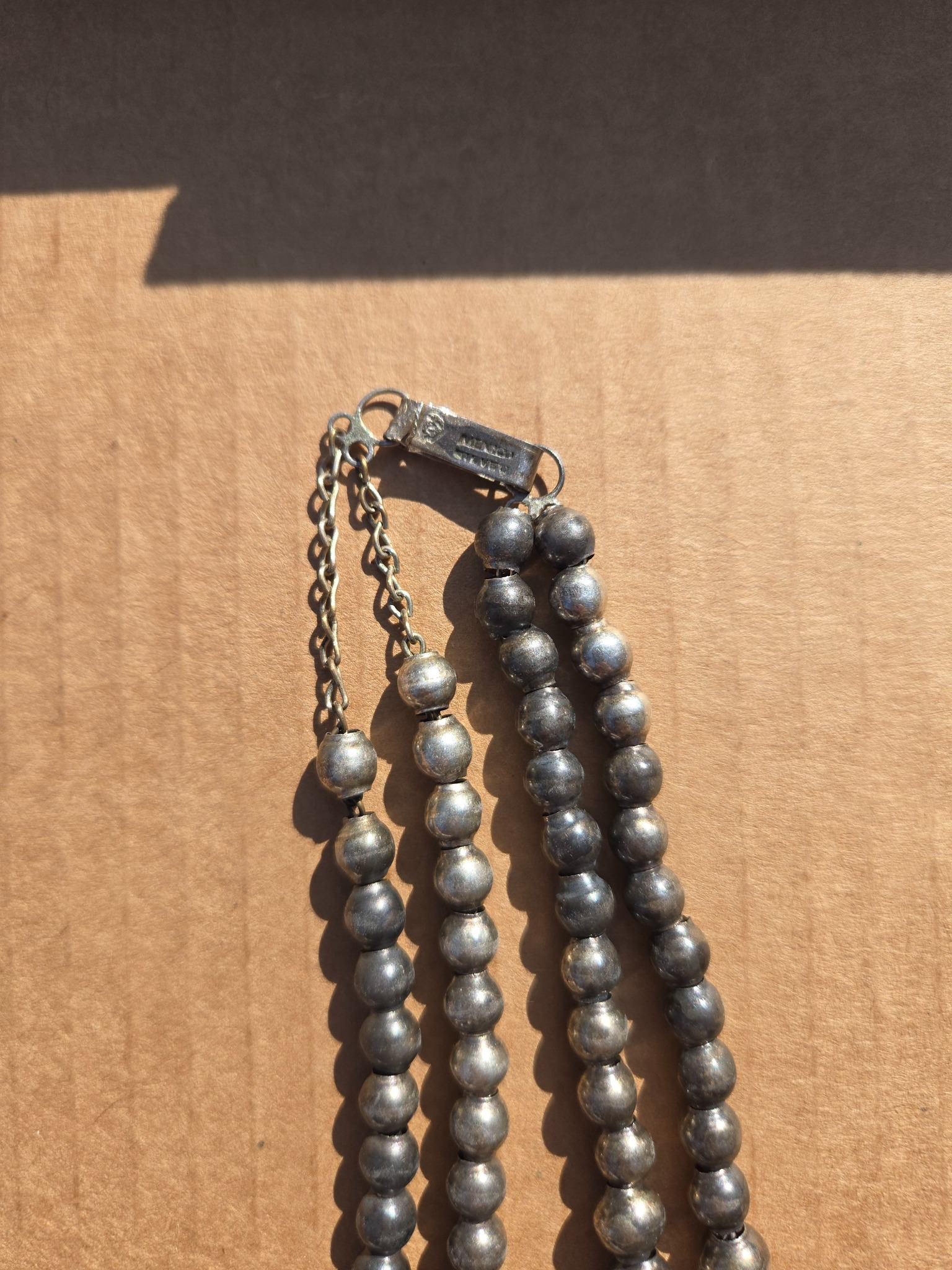 What is the value of Mexico Silver stamped silver pearls?