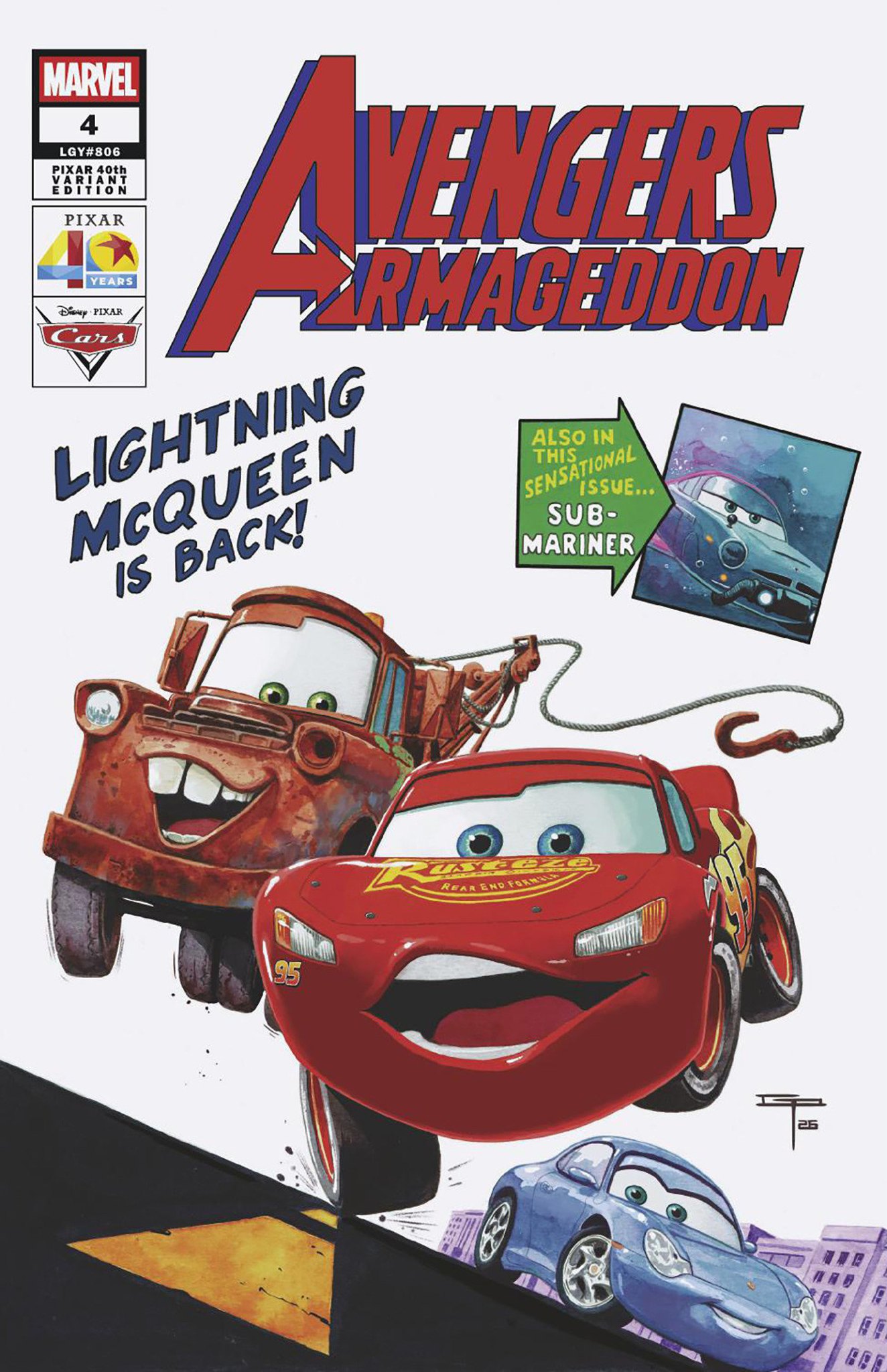 2607PR2118 AVENGERS: ARMAGEDDON #4 RM25.50 2607PR2121 AVENGERS