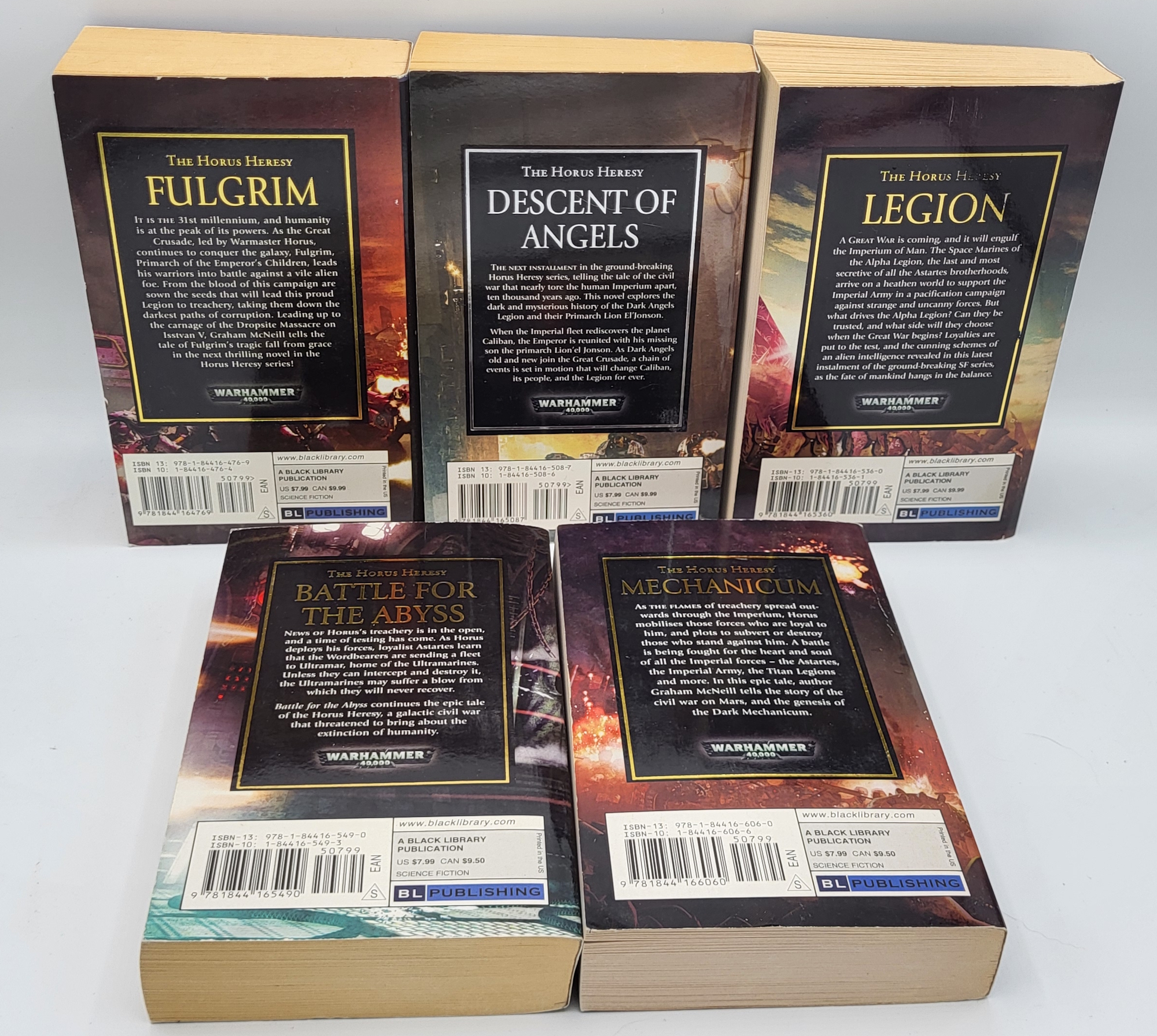 Warhammer 40k book auction starting at $3