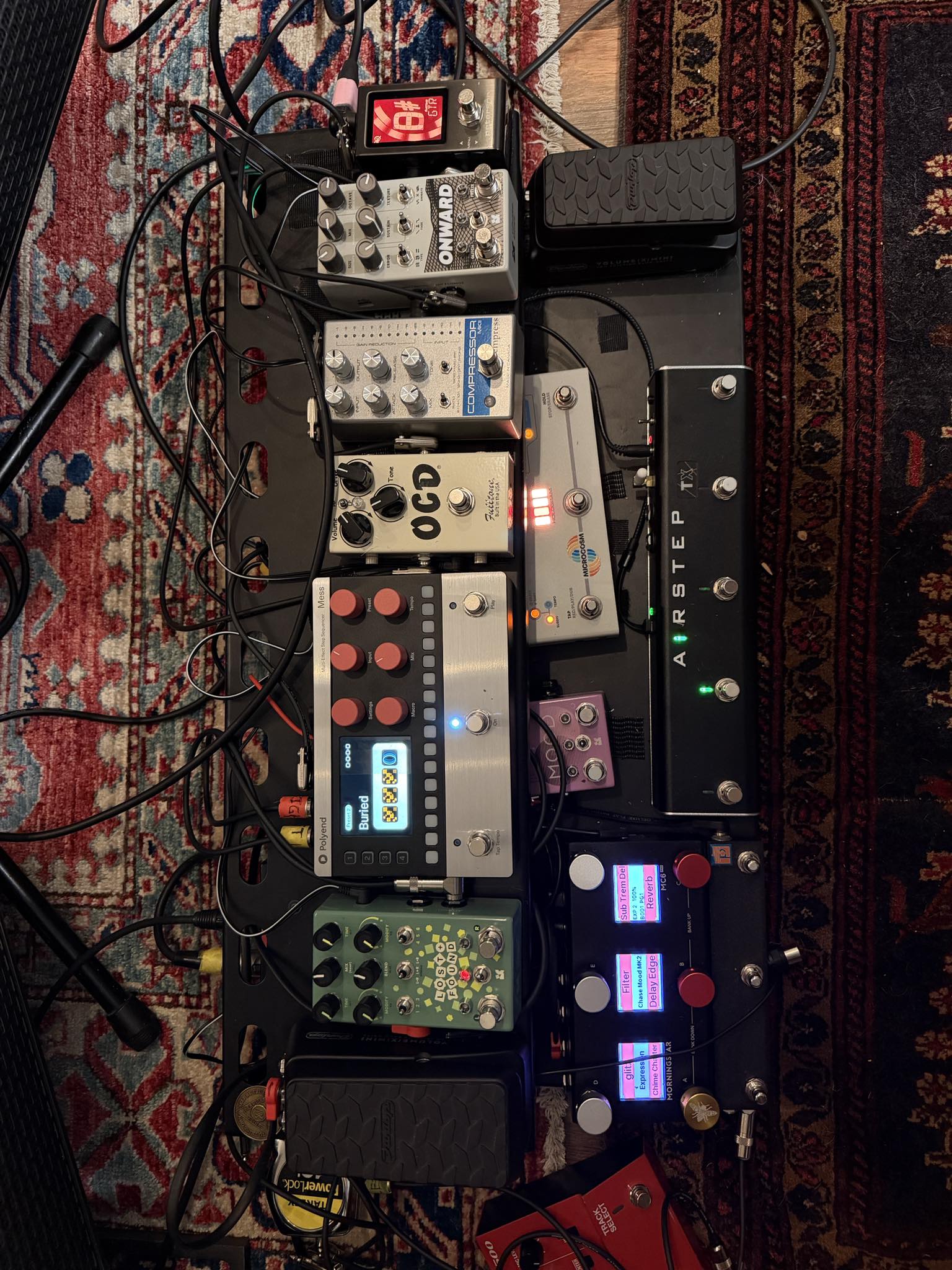 Where to place Generation Loss MK2 in pedal chain?
