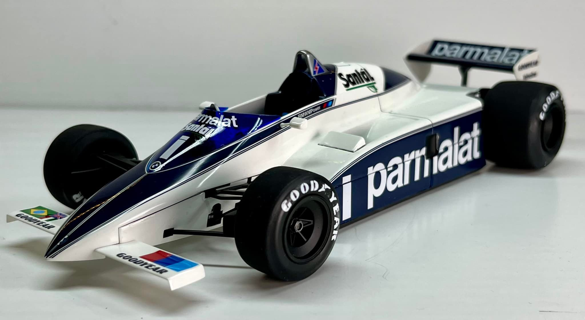 Brabham BT50 BMW 1/20 scale model build