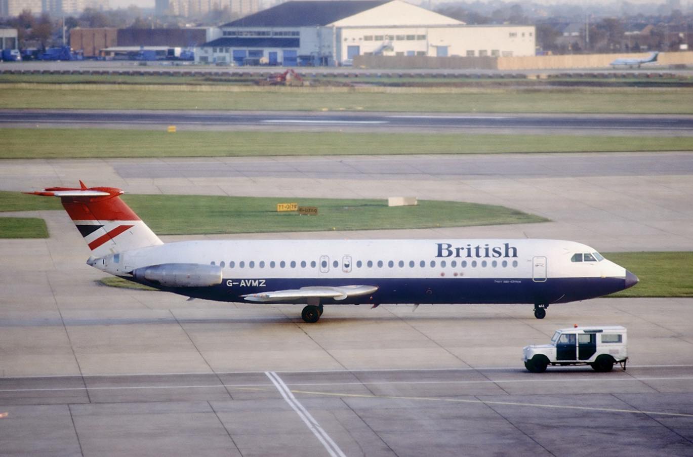 BA One-Eleven 510ED seen at Cosford