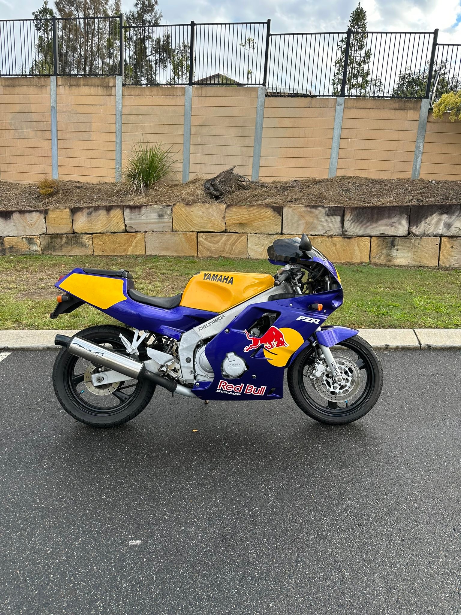 What is the value of a 1990 FZR250R?
