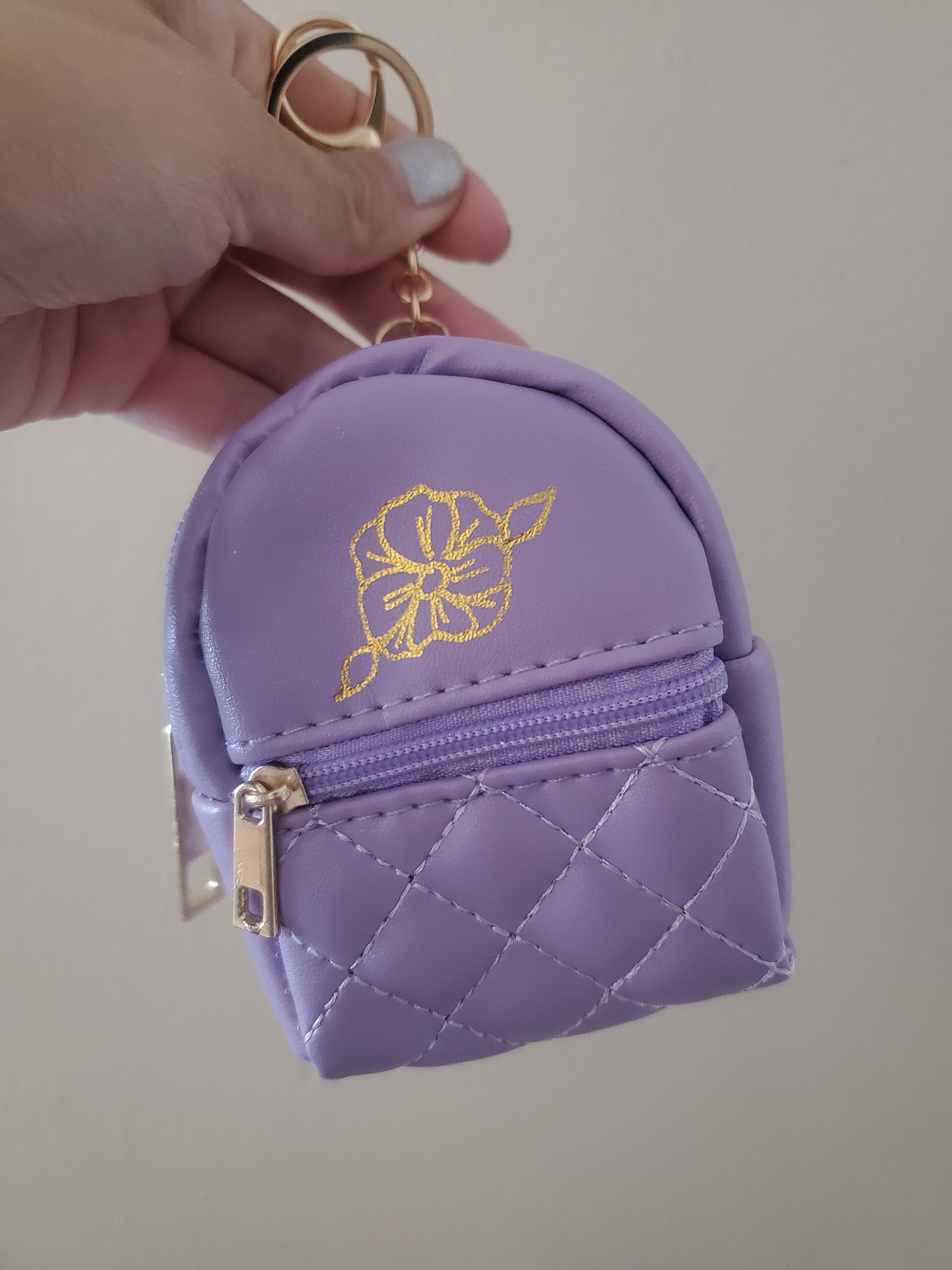 custom mini backpack coin purse Keychain  Doll-Size Retro Style The book bag shaped coin wallet with a key ring and zippered opening Mini Coin Purse Leather Backpack