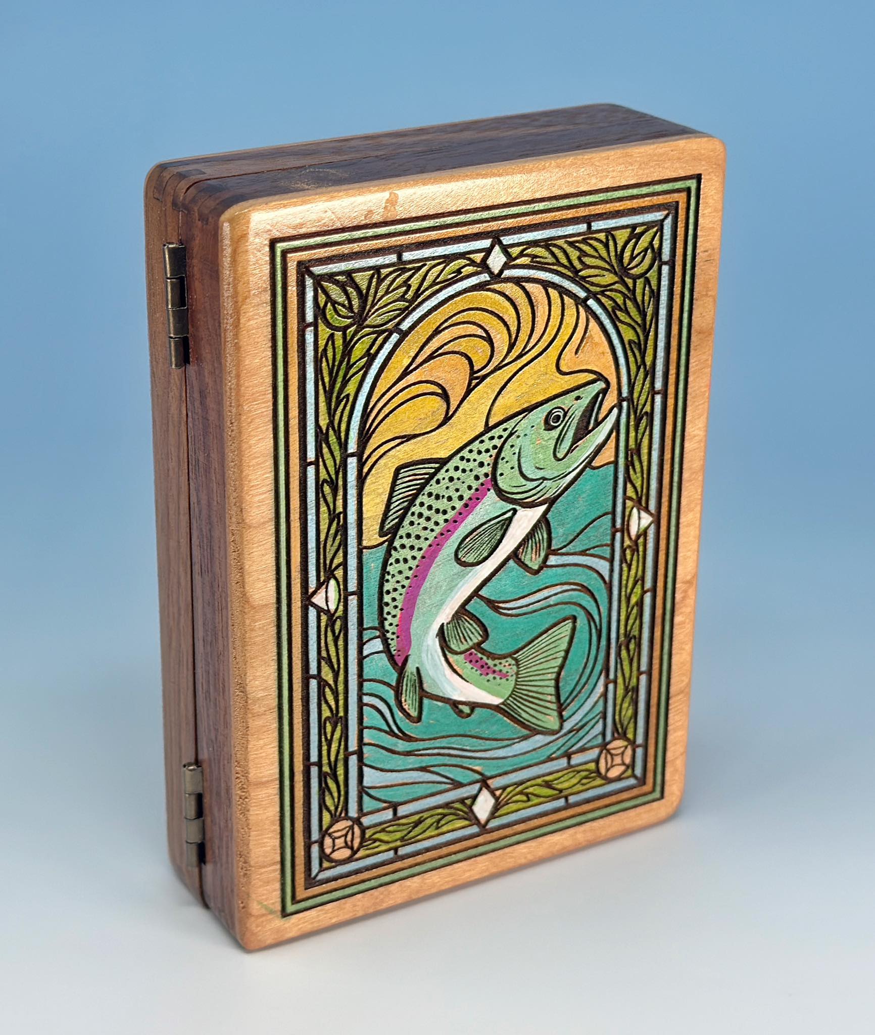diy fly fishing boxes Predator Tackle Box Small Wooden Fly Box Plans Diy