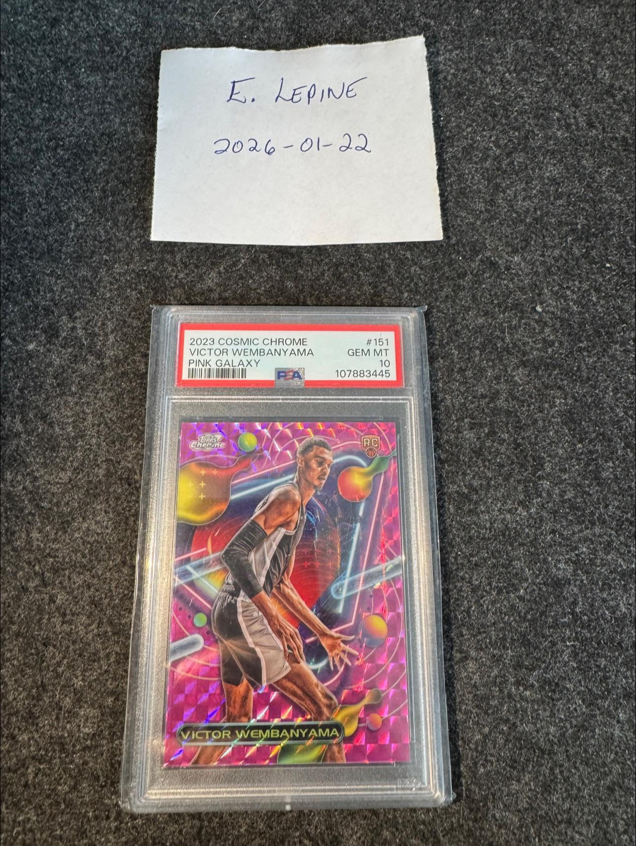 Victor wembanyama rookie card for sale