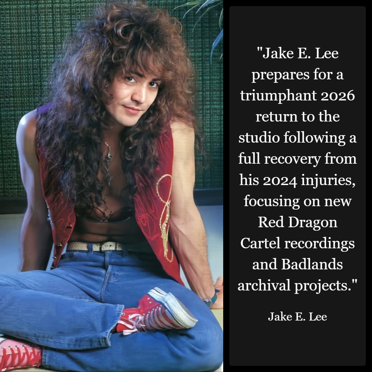 Jake E. Lee Jake E Lee's Red Dragon Cartel Is still making