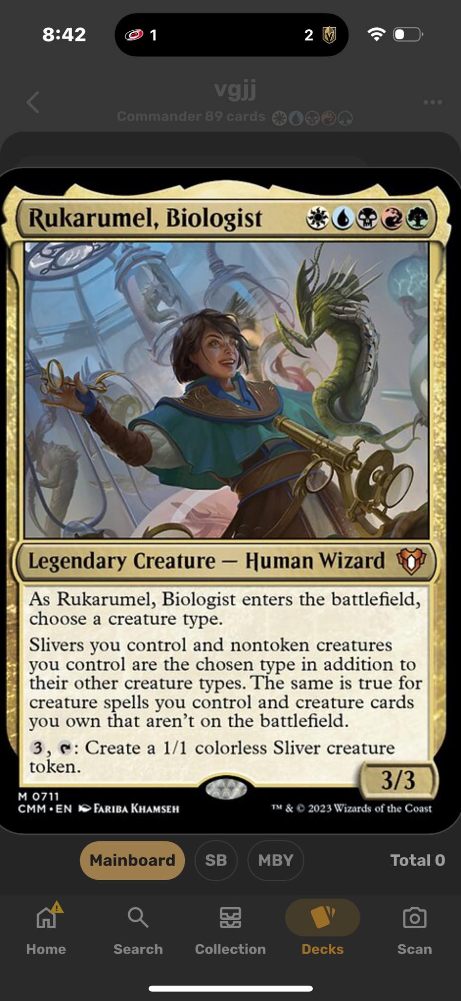 mtg sliver swarm card list The First Commander and a Masters set Sliver Swarm - Upgrade Guide