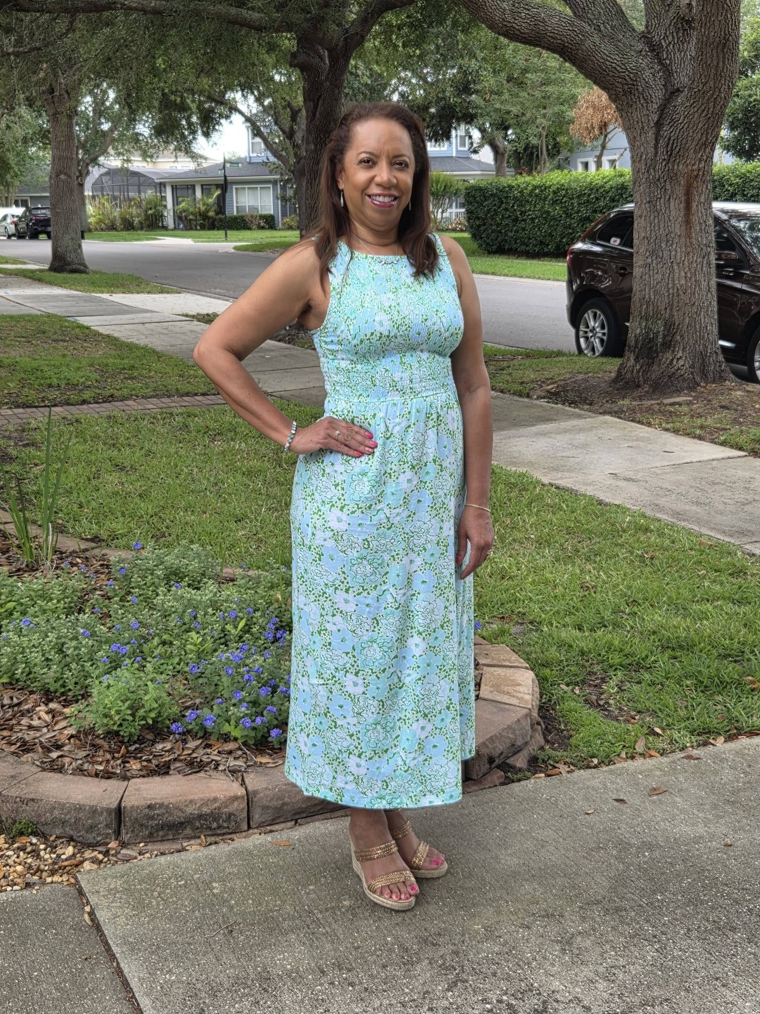 wyota halter maxi dress Lilly Pulitzer pink floral for sale Halter wrap