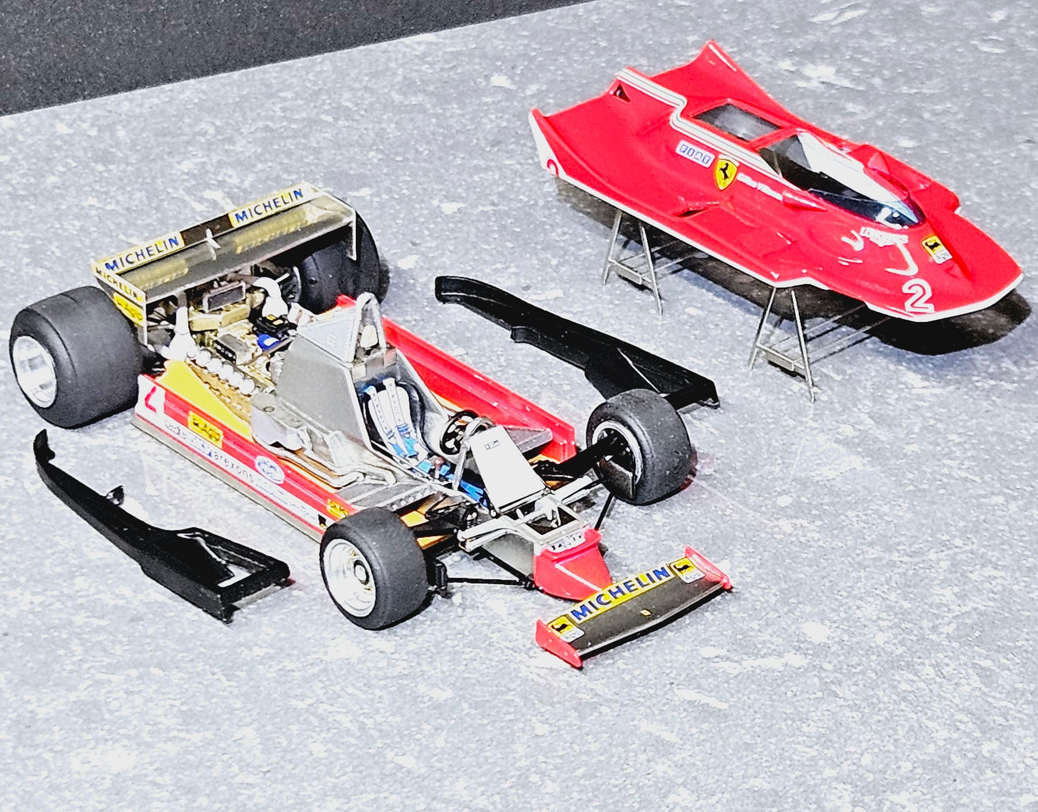 Ps28A◇TAMEO 1/43 タメオ TMK 353 Ferrari フェラーリ F2005 Japanese