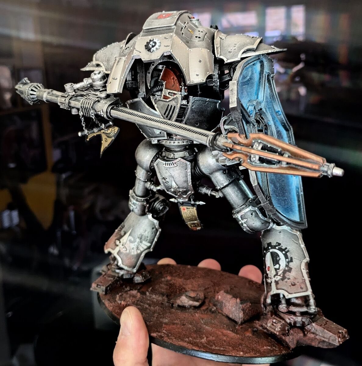 40k Imperial Knights Army | Some examples! Does it matter which way ...