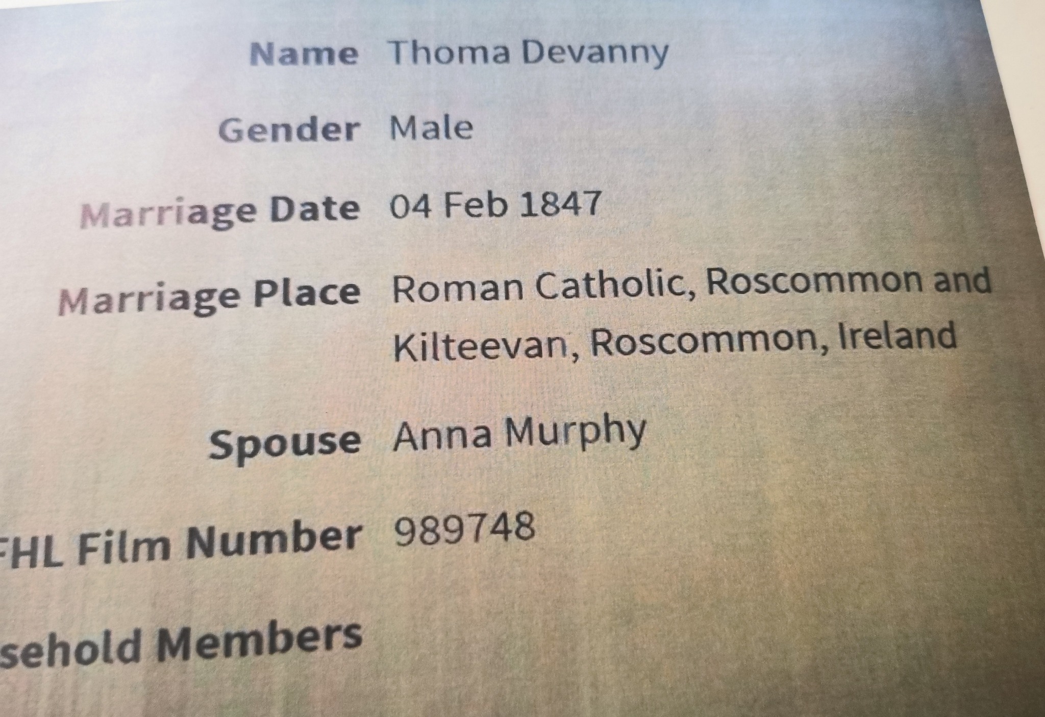 The Irish Settlers | Any body connected to my g g grandad have him ...