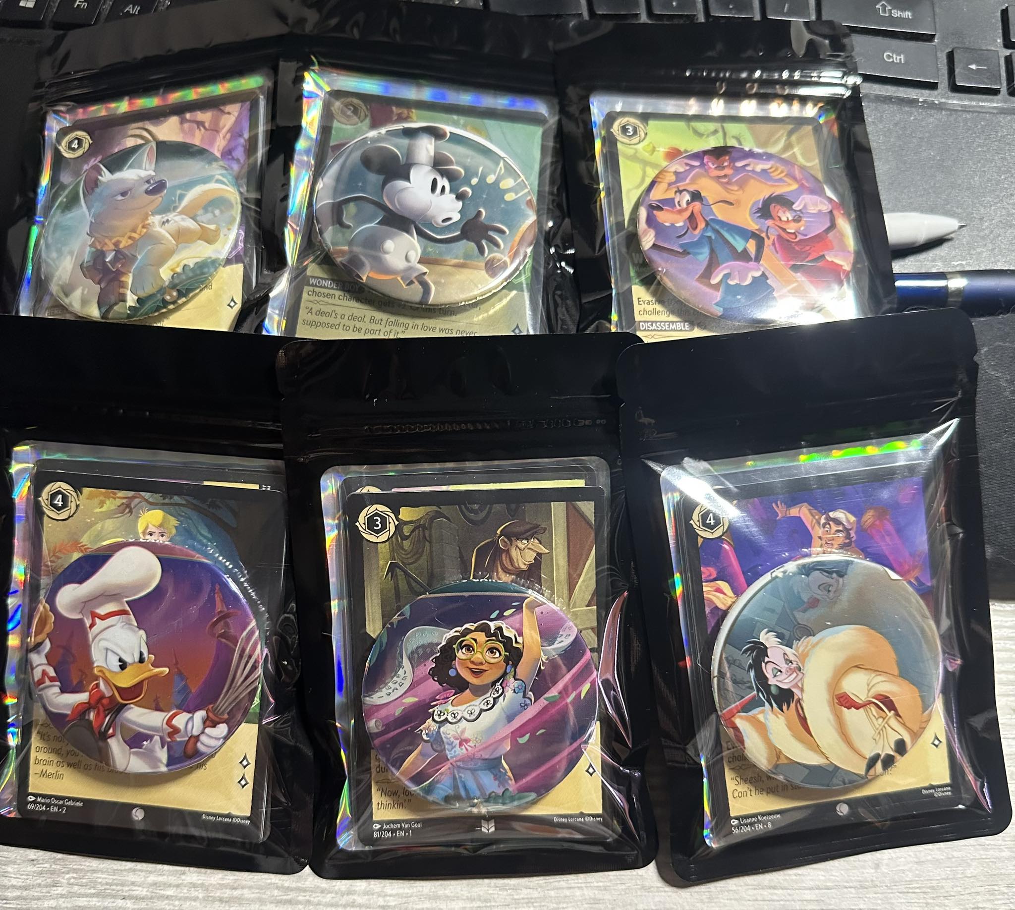 lorcana cards disneyland Disney Illumineer's Trove Playing Lorcana at Disneyland :