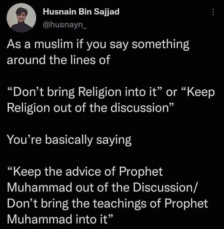 Muhammad - Sadly, the secular education system imposed upon us grooms ...
