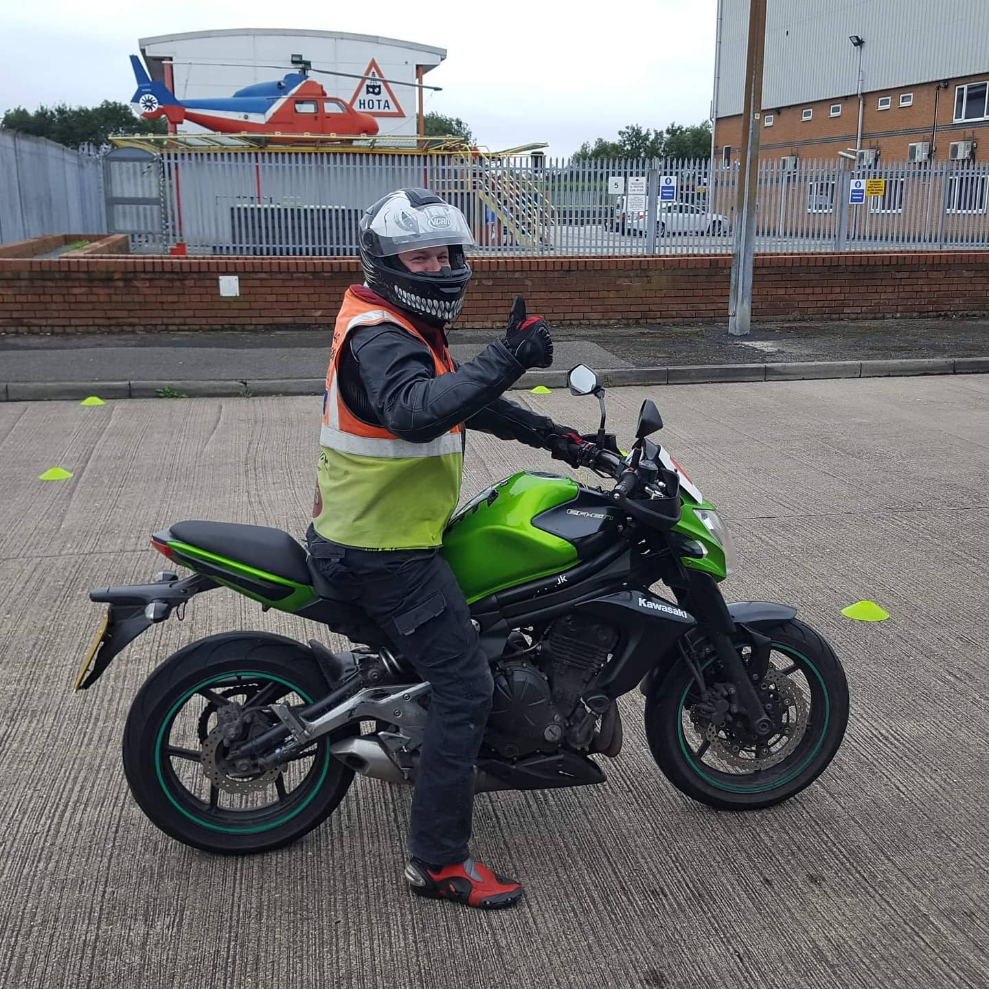 Dan out with Prits this... - Ideal Driver & Rider Training