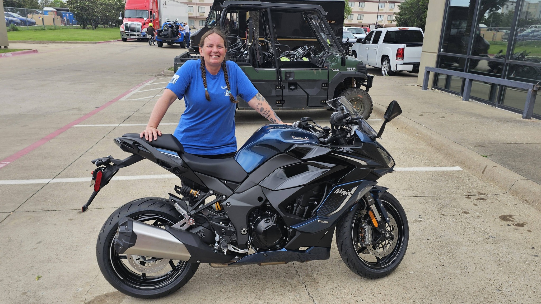 New motorcycle rider's journey with 2025 Ninja 650 and new 2026