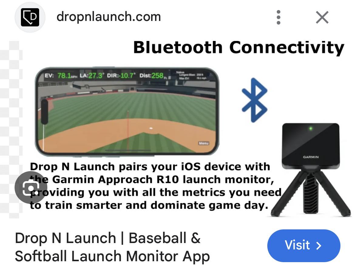 Garmin Approach R10 users | Has anyone used the Drop n Launch baseball ...