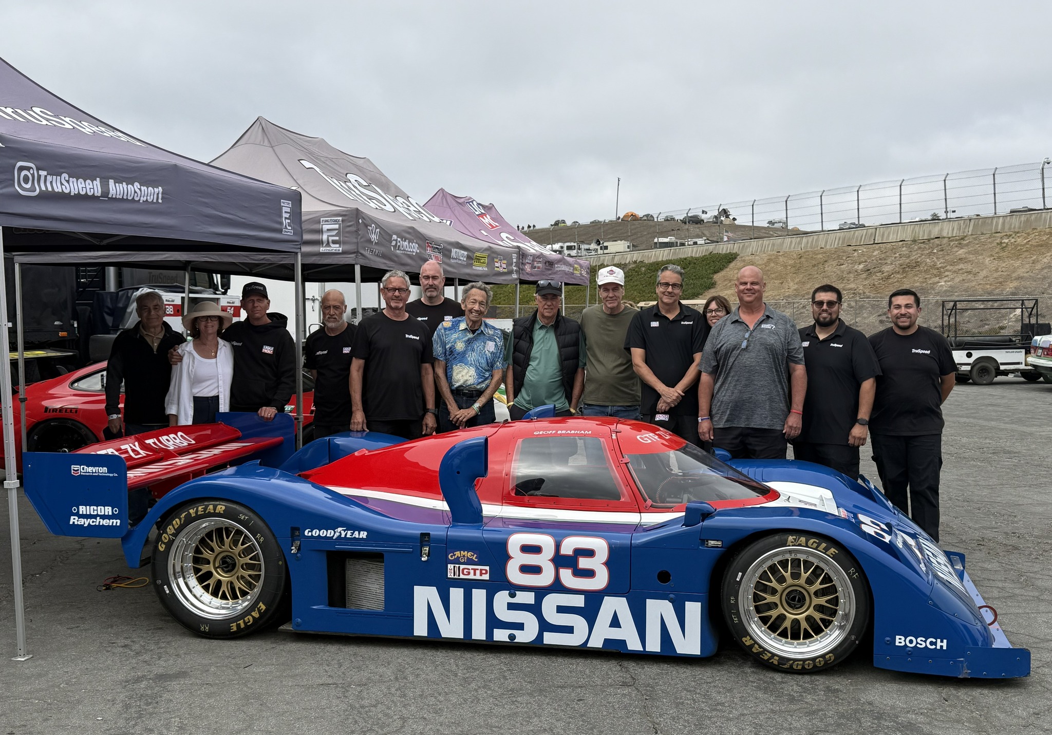 5×20  All the BEST!! Nissan NPT-91 GTP car restoration and 2026 Monterey, CA Historics