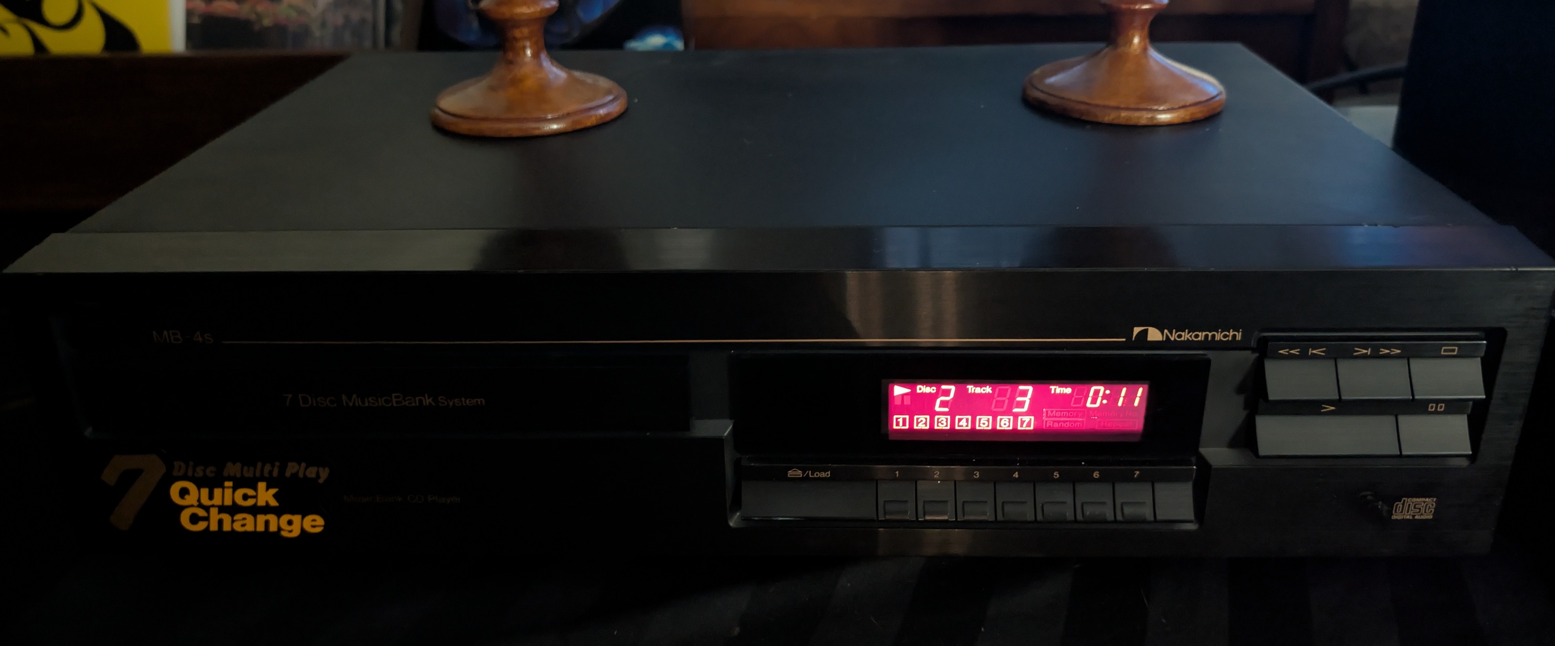 Just completed my system, picking up Nakamichi Compact Disc Player
