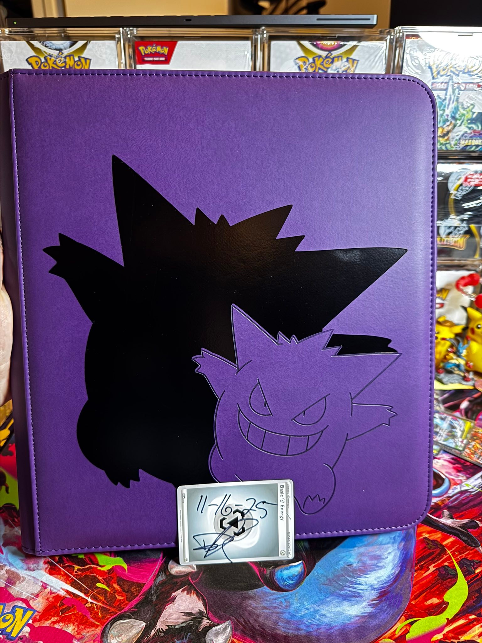 pokemon card binder gengar Binder: 9Pkt: PRO: Pokémon: Elite Series: – NightMarket POKEMON Portfolio 4PKT Mega Evolutions 2 Phantasmal Flames POKEMON Portfolio 4PKT Mega Evolutions 2 Phantasmal Flames is a great pick for fans of UltraPro Licenced who enjoy the excitement of opening new cards and growing a stronger collection Building The Ultimate Gengar TCG