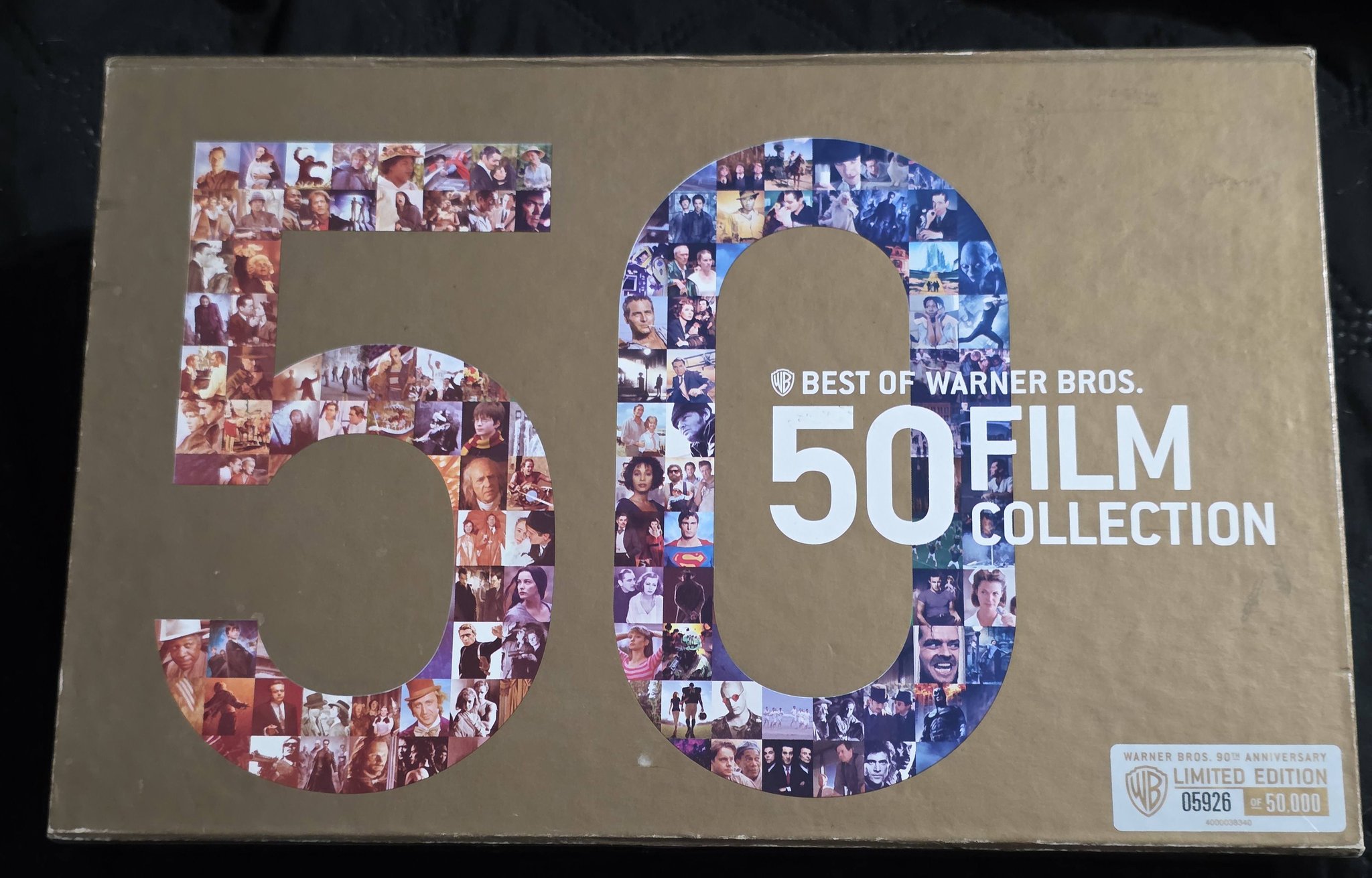 Warner Bros 50 film Blu-ray collection for sale
