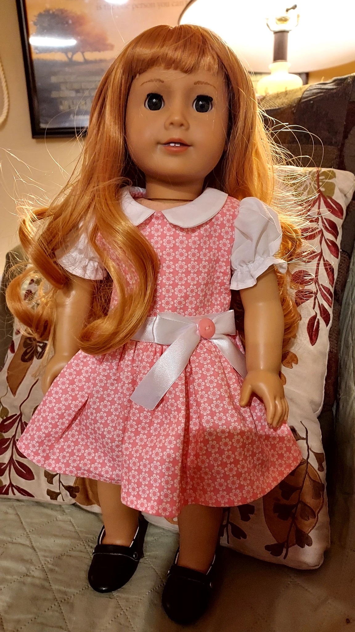 Is this orange wig ok for my Mary Ellen doll?