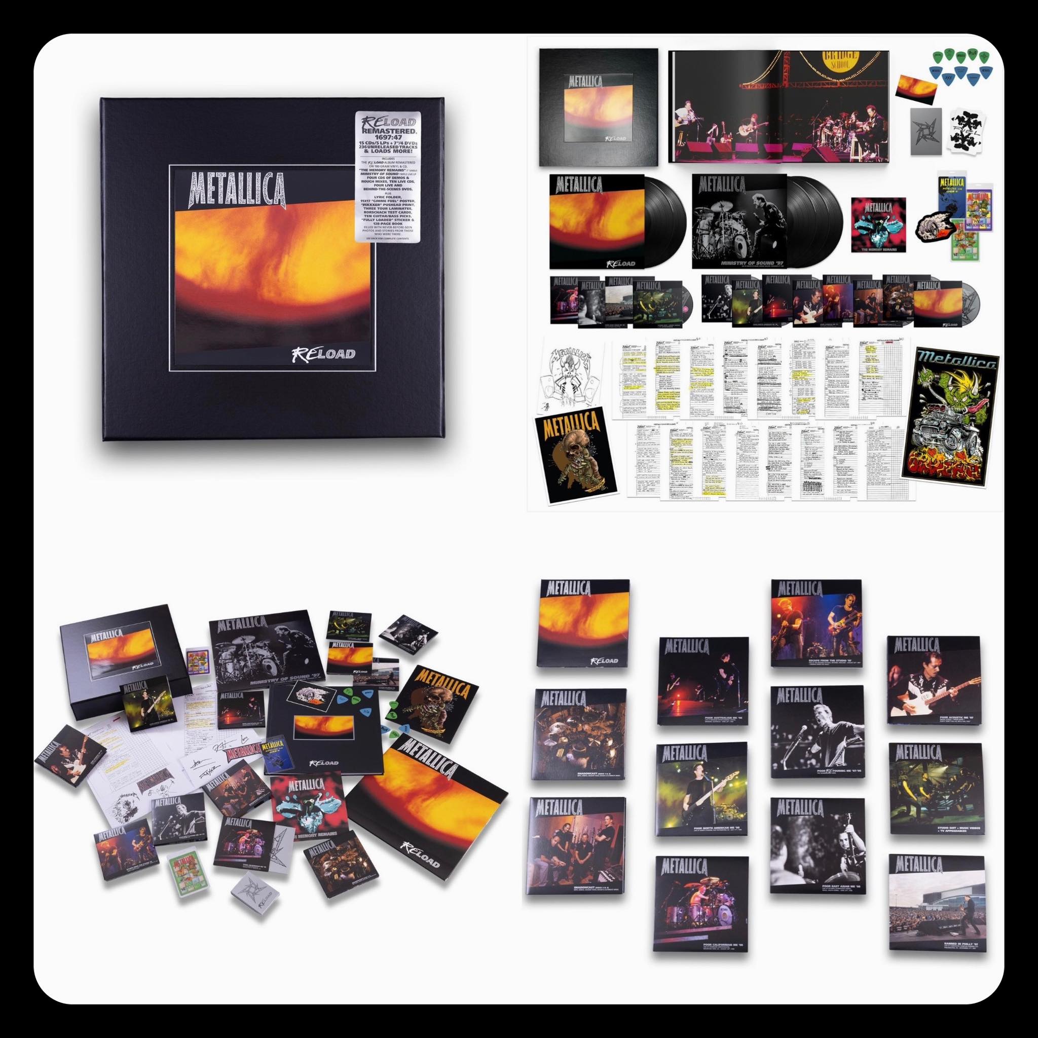 Metallica Reload deluxe edition coming June 26th Remastered by 