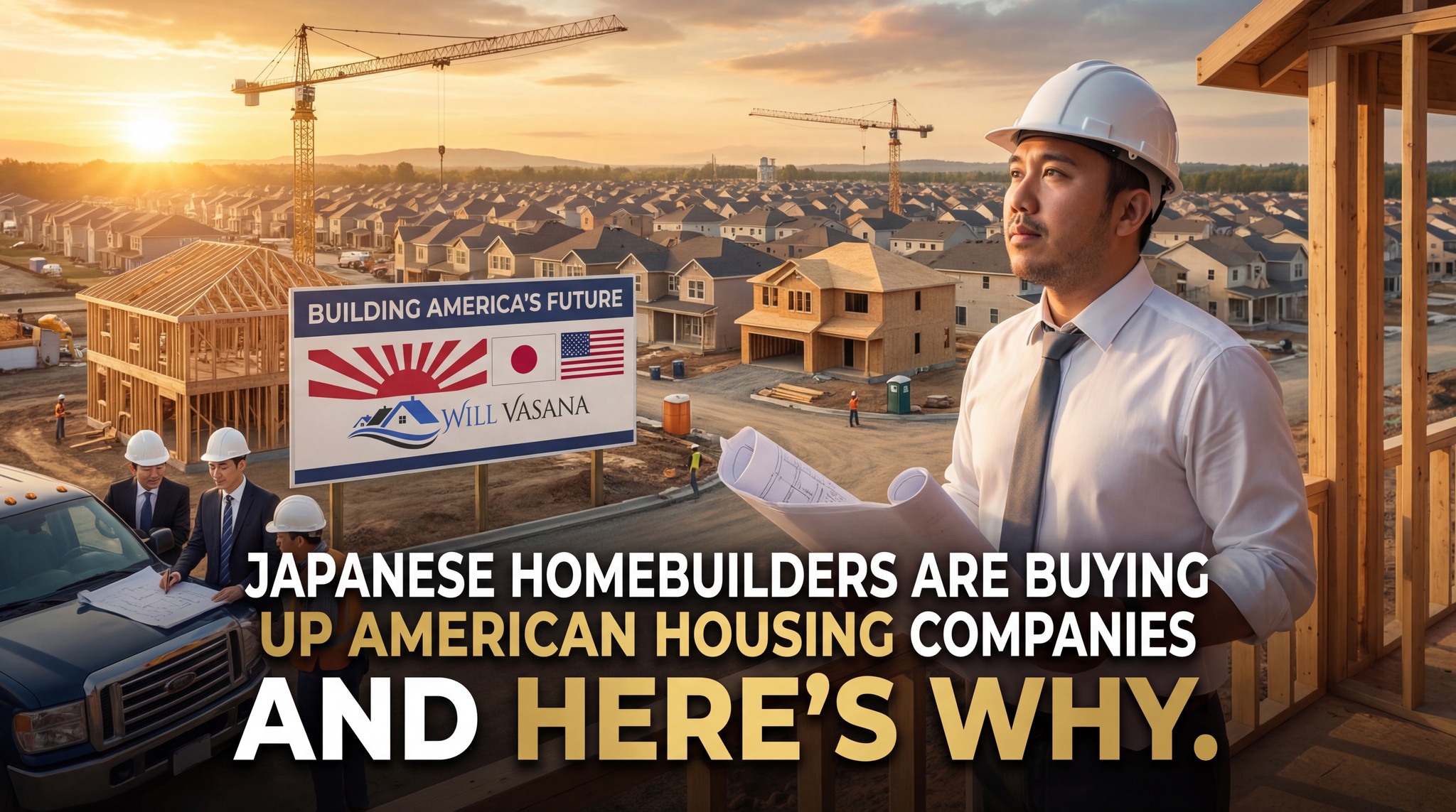 William - 🏠 Japanese homebuilders are buying up American housing