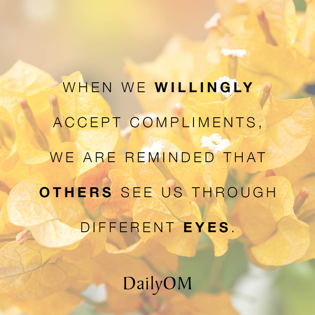 DailyOM - Many of us find it difficult to accept... | Facebook