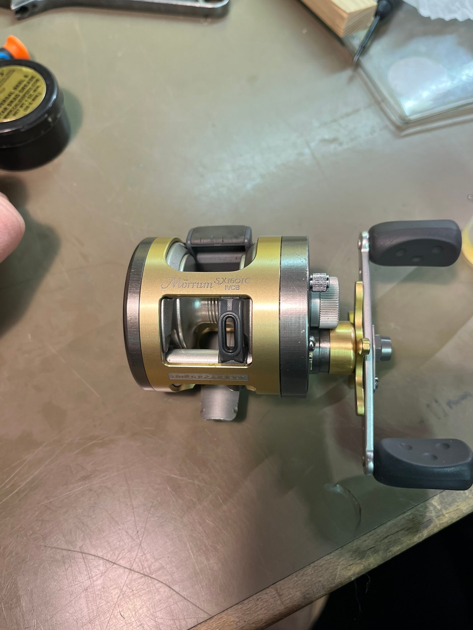 Swedish Abu Garcia Morrom ZX 3601 with magnetic brake system